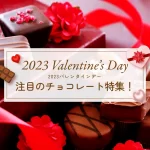 2023年バレンタインデー│注目のチョコレート特集！